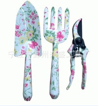 印花园林工具 园林组套工具耙铲剪刀