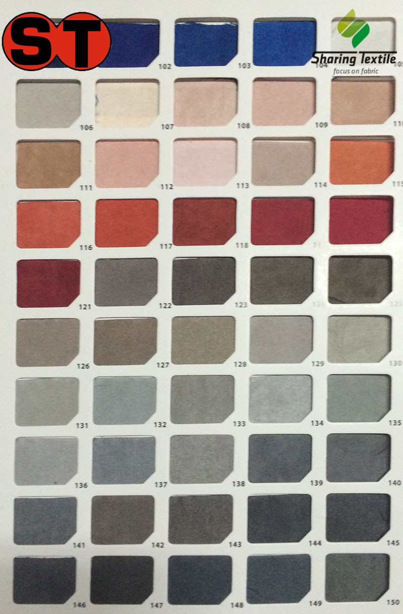 长期现货供应1000多色梭子纬麂皮绒现货/105D双股麂皮绒现货