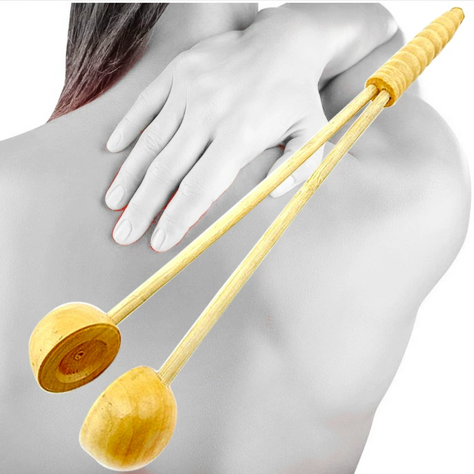 Бамбуковый массажер/бамбуковый массажный молоток 080133 Пат избиение ремесел полукруглый молоток счастья старика