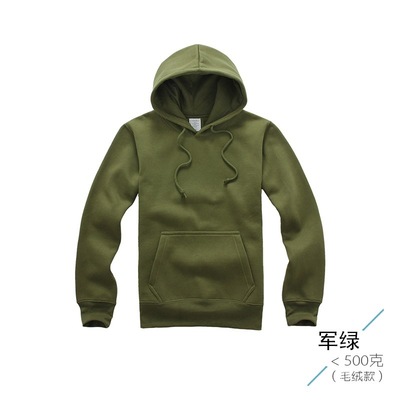 廣州廠家來圖定制抓絨純棉男女同款衛衣工衣加工 可低價定做