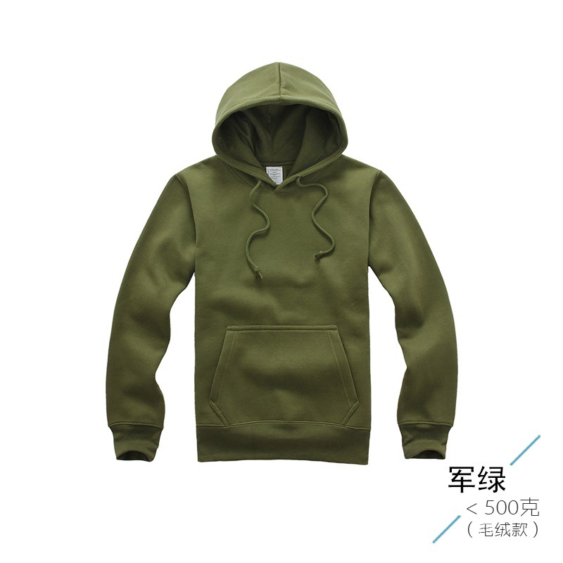 廣州廠家來圖定制抓絨純棉男女同款衛衣工衣加工 可低價定做