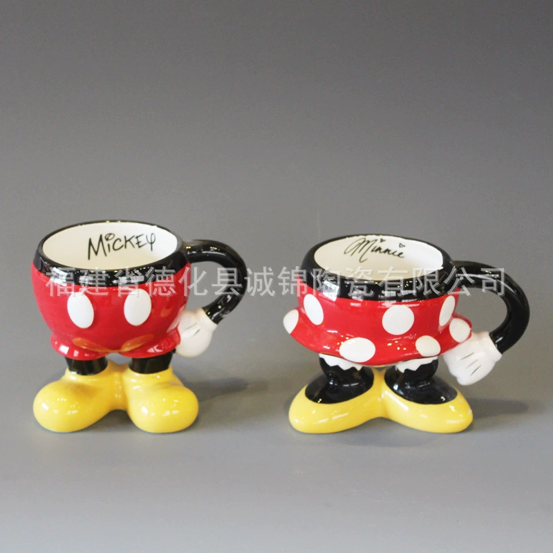 Керамическая творческая кружка с мультяшным рисунком Mark Cup 3D Mark Cup мультяшное животное-форма чашка Детская водяная чашка кофейная чашка