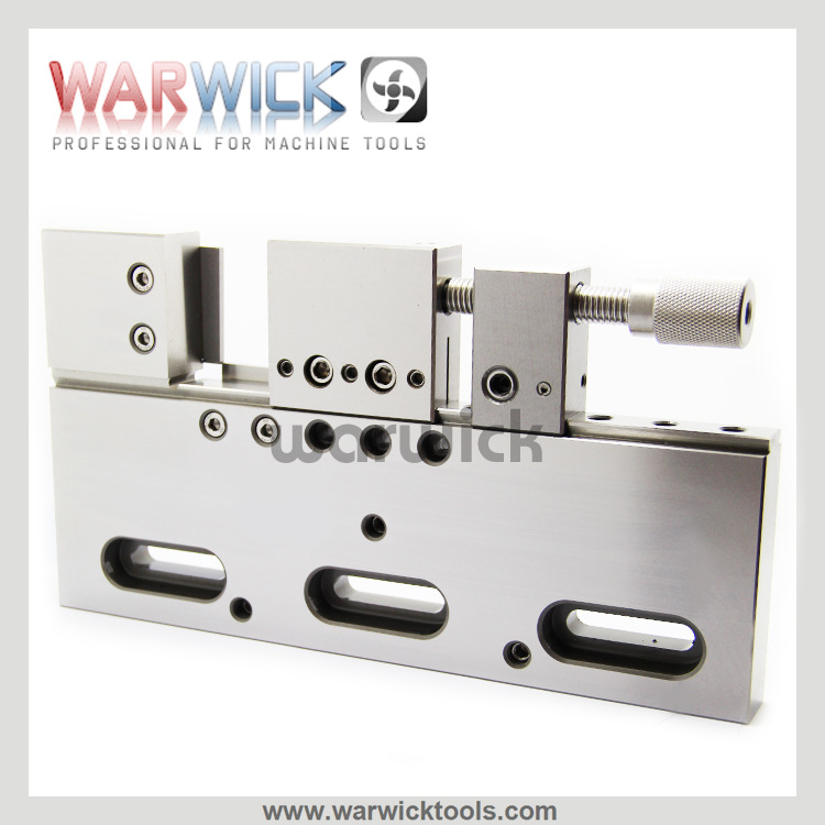 EDM不锈钢线切割万力 厂家直销0-160m慢走丝精密三轴微调平口虎钳