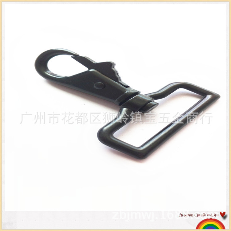 电泳狗扣箱包五金 锌合金钩扣 寸5龙虾扣 金属狗扣包包五金配件