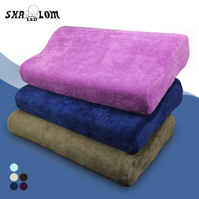 优质枕套 纯色超柔天鹅绒棉枕头外套 多规格宾馆酒店旅馆用品|ru