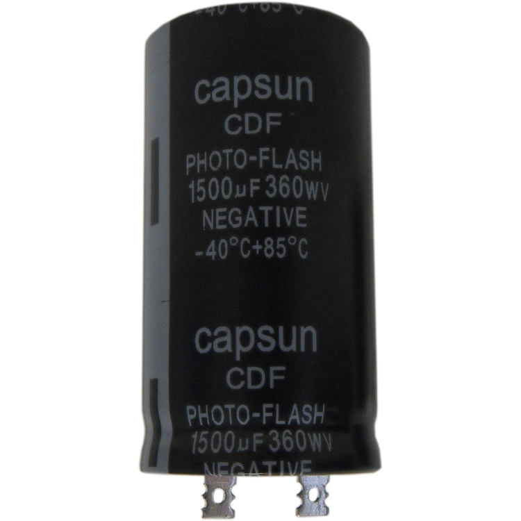 IPL强脉冲光电容器,美肤仪用电容器,360V1500UF电解电容 高频电容