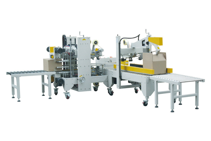 自动折盖工字型封箱机 全自动封箱机 封箱机 流水线封箱机 自动化