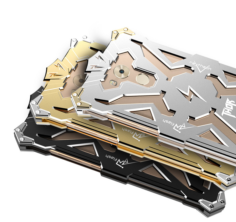 SIMON THOR Aviation Aluminum Alloy Shockproof Armor Metal Case Cover for Huawei  Mate 8 & Huawe Mate 7 & Huawei Mate S