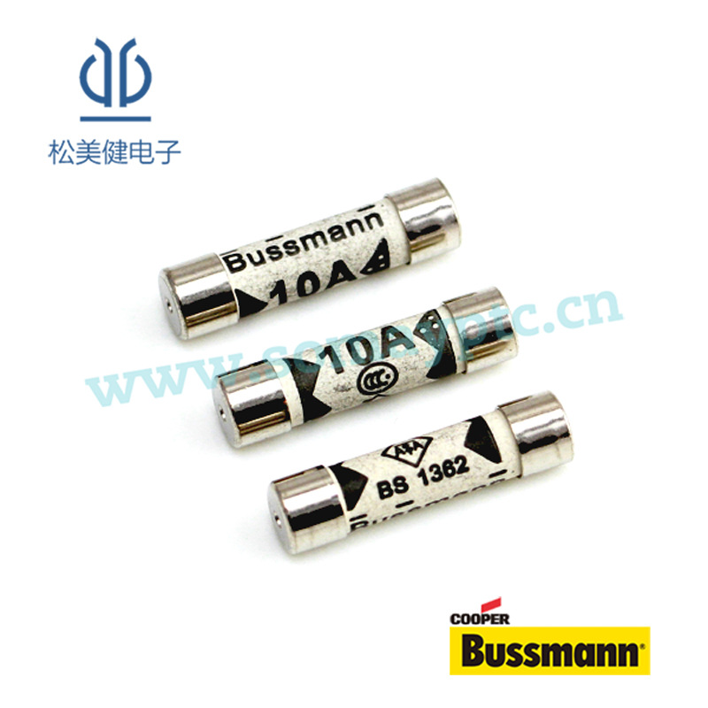 bussmann 熔断保险丝 TDC180-10A  240V  10A高电压英式插座专用