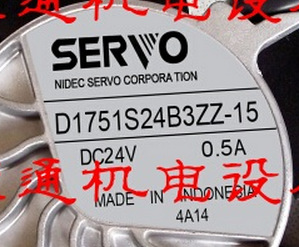 全新安川变频散热风机 17CM D1751S24B3ZZ-15 24V散热风扇