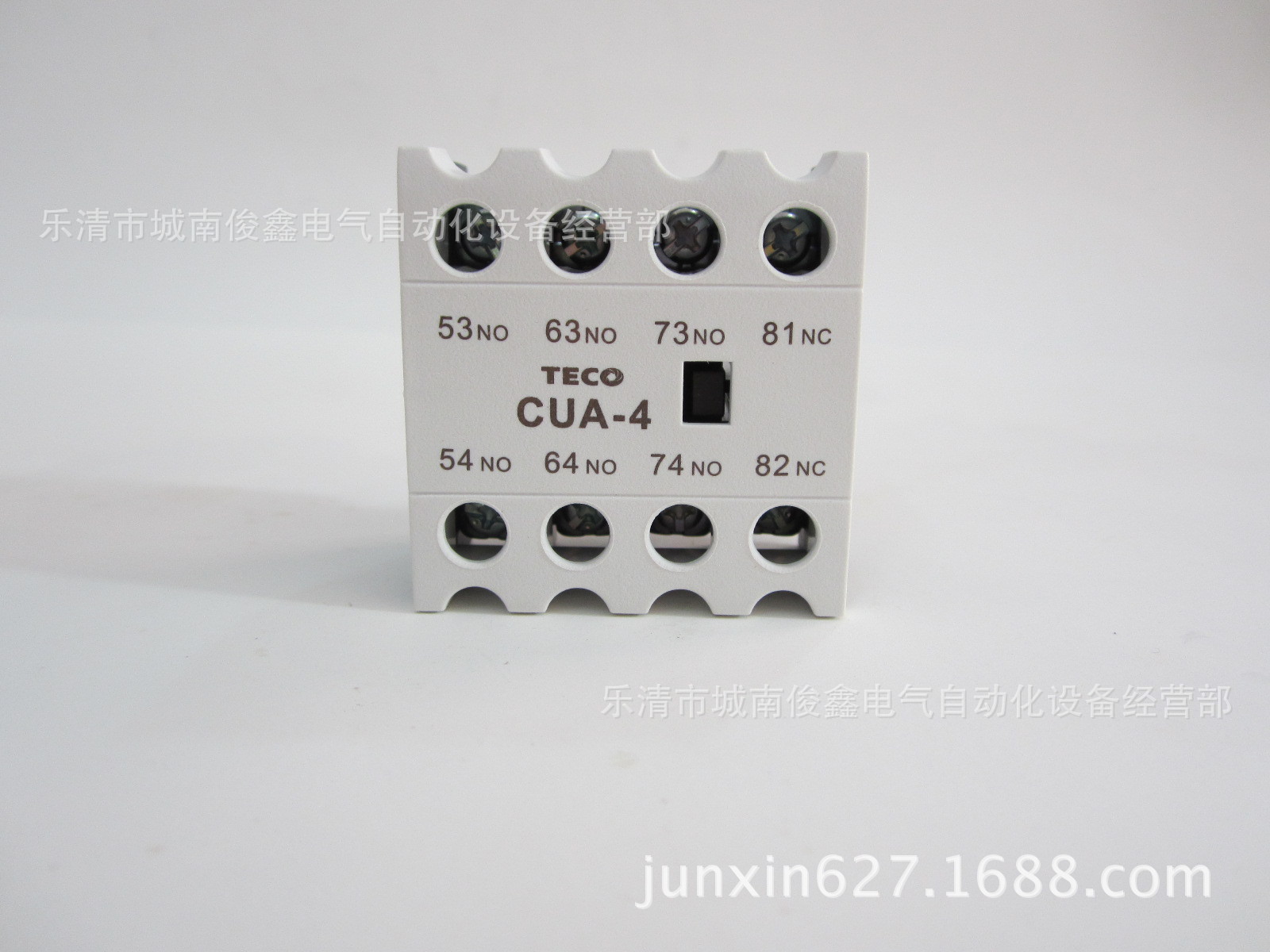 原装TECO台安交流接触器辅助触点CUA-431  三开一闭