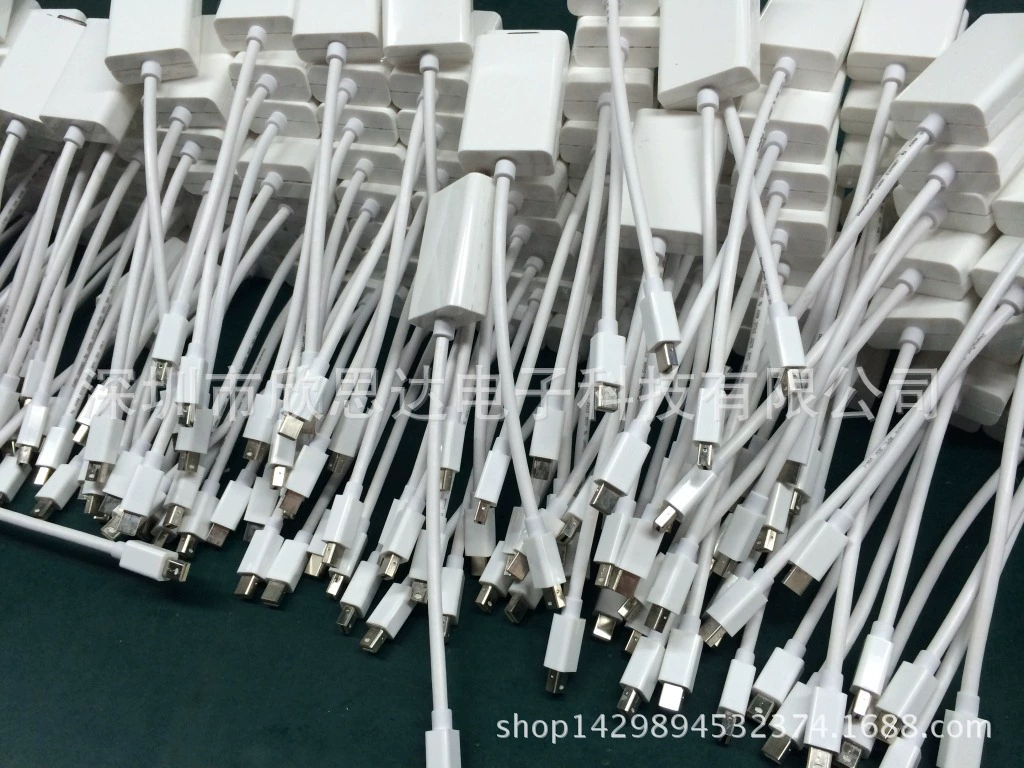 [Поставляется производителем] Прямая продажа мини DP к VGA материнский мини DP поворот проводки