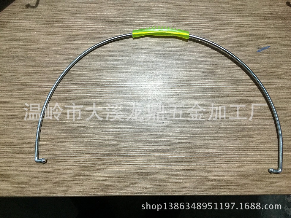 5.0*36蘑菇头PVC透明电镀水桶提手、塑料桶桶钩