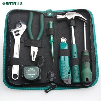 现货世达五金工具套装7件套基本维修组套家用工具套装组合 06001