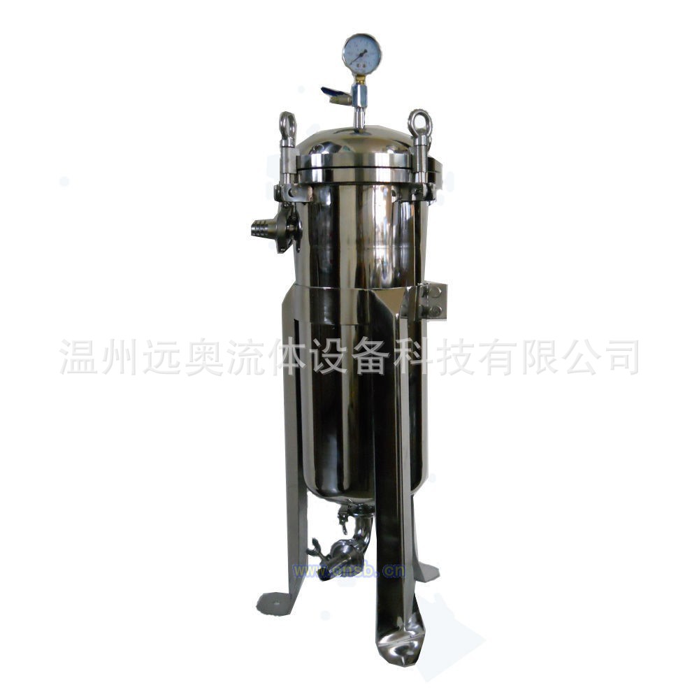 卫生级不锈钢袋式过滤器 袋式过滤器 囊式过滤器