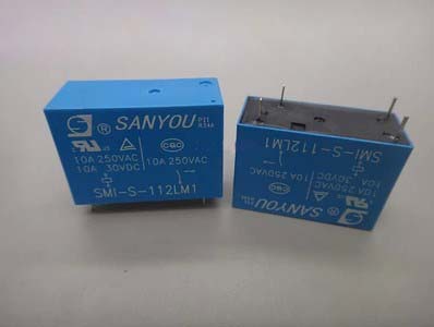 三友拆机继电器  SMI-S-112LM1  4脚