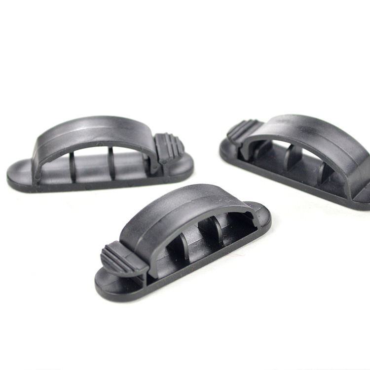 厂家直销   3只装粘式固定座 电线固定座  线扣  理线器