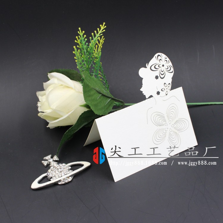 批发嘉宾姓名卡_欧式 席位卡 婚庆桌位卡 台卡