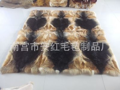 防寒保暖真皮褥子单人皮毛一体毯子真皮褥子双人皮毛褥子床毯|ms