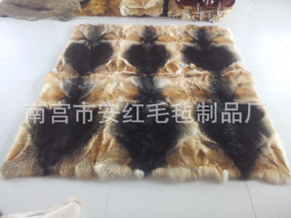 防寒保暖真皮褥子单人皮毛一体毯子真皮褥子双人皮毛褥子床毯|ms