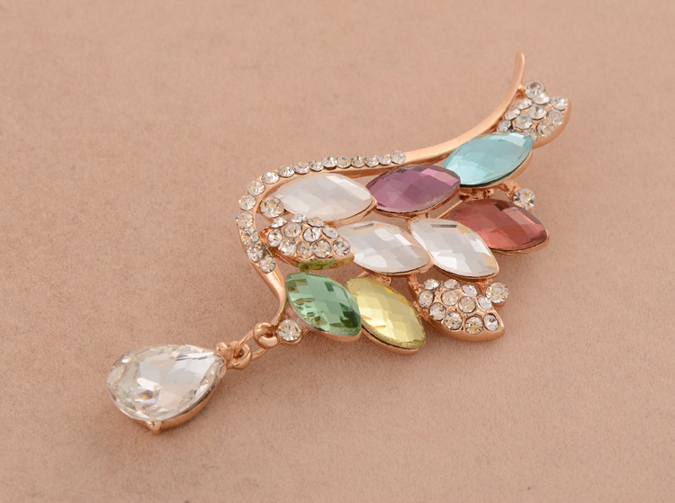 Broche femme en Zircon diamant - Ref 1176083 Image 36