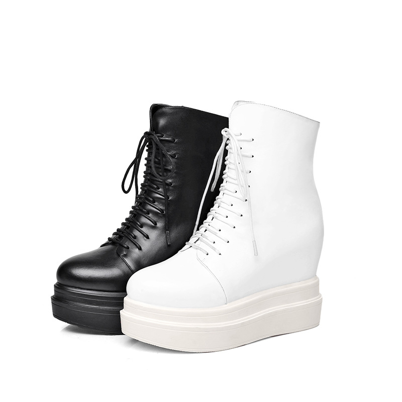 Bottes femme en En cuir - Ref 3355464 Image 5