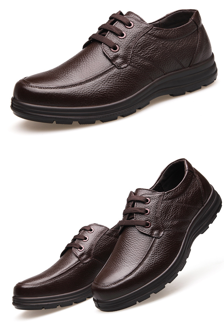 Scarpe da uomo da lavoro stringate slip-on in pelle scamosciata derby da uomo_voghion.com