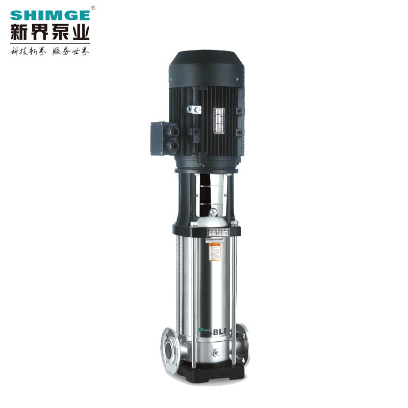 新界不锈钢立式多级离心泵BL(T)64水处理应用 工业应用管道增压泵