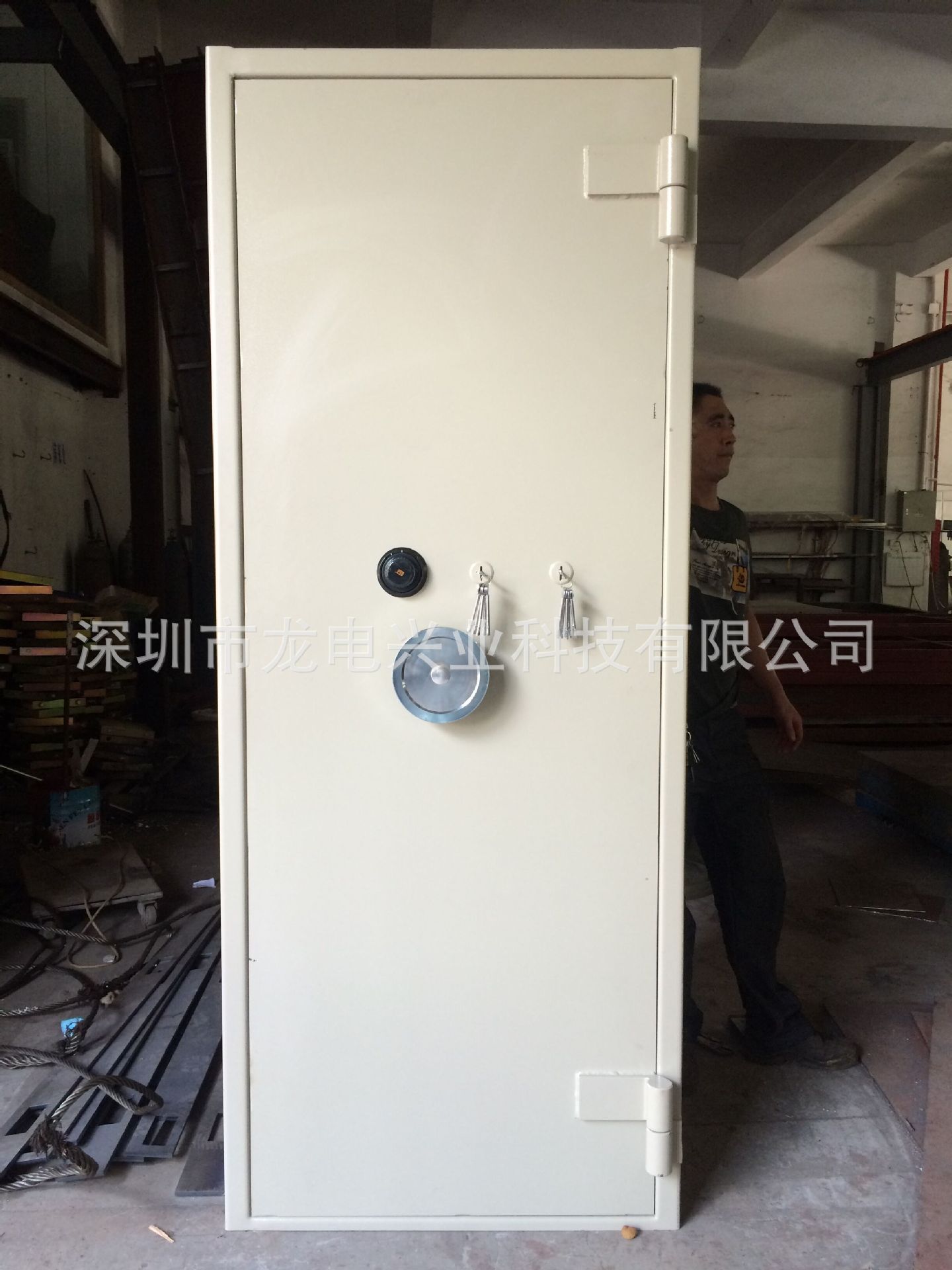 碳钢金库门1