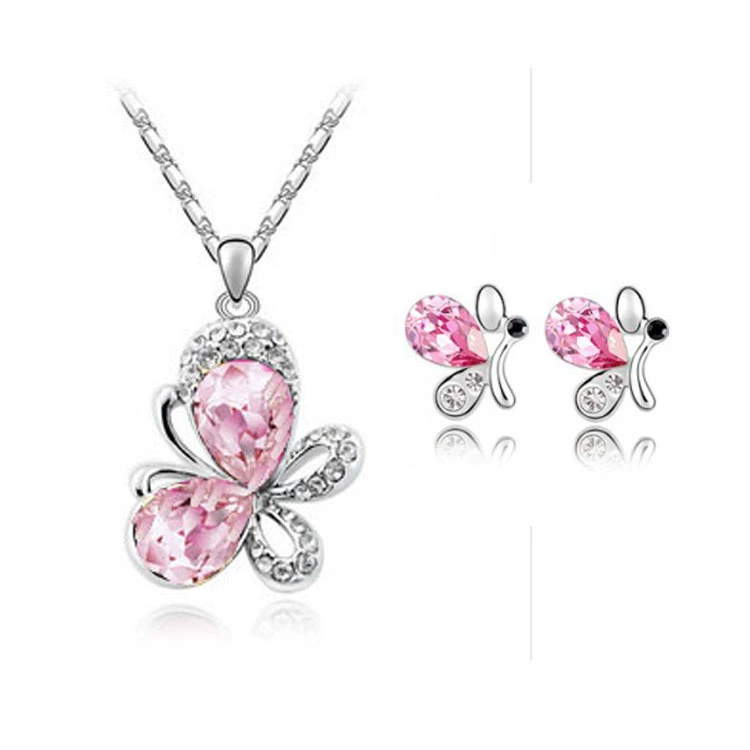 Комплект, украшения, ожерелье, серьги, Aliexpress, корейский стиль