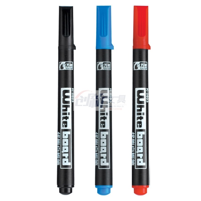 金萬年0603兒童用可擦 迷妳白板筆 極細水性白板筆 1.5mm小白板筆