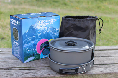 Manufactor supply quality goods 2-3 Tableware pot Camp Jacketed kettle Aluminum Cookware