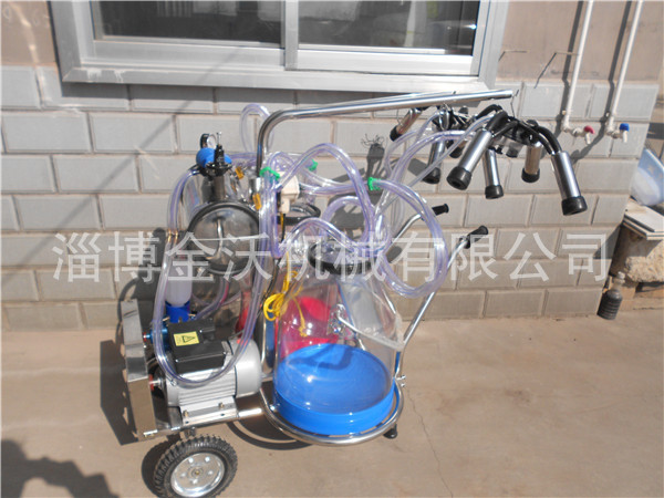 透明奶桶奶牛挤奶机