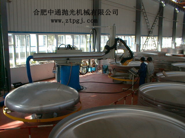 自动化不锈钢封头抛光机 封头镜面抛光机 封头抛光机