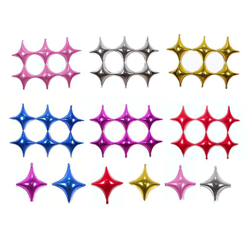 铝小四角星6色可选