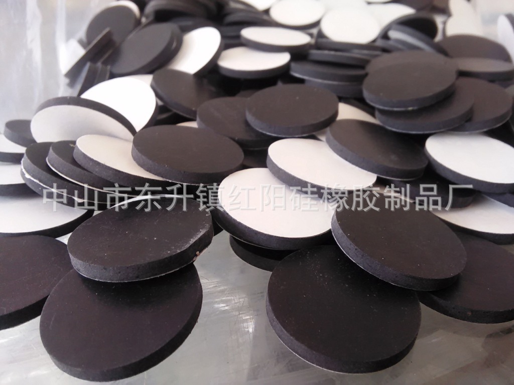 耐磨橡胶垫片 橡胶脚垫 自粘橡胶垫 黑色白色橡胶垫片