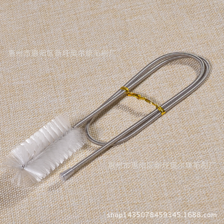 单头60cm弹簧刷尼龙  单头弹簧刷 水族水管弹簧刷管刷 ADA刷