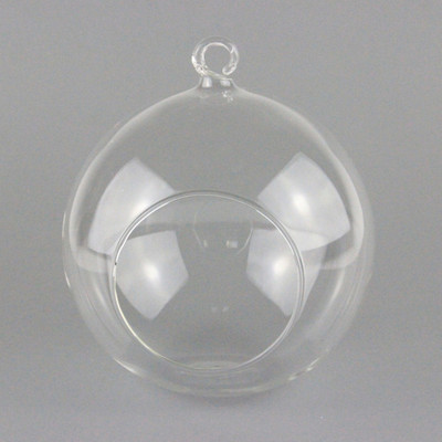 多肉植物玻璃吊瓶 悬挂玻璃吊球 微景观生态玻璃瓶苔藓DIY玻璃瓶|ru