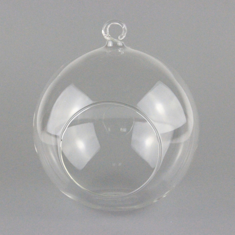 多肉植物玻璃吊瓶 悬挂玻璃吊球 微景观生态玻璃瓶苔藓DIY玻璃瓶|ru