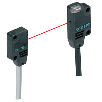 松下超薄型光电传感器 [内置放大器] EX-11EA