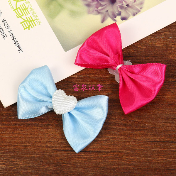 Creative fashionable accessory heart-shaped with bow handmade