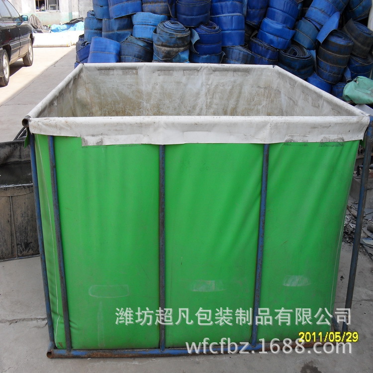 2立方米鱼箱 厂家加工定 制pvc加厚水箱 批发家用储水池 不含框架