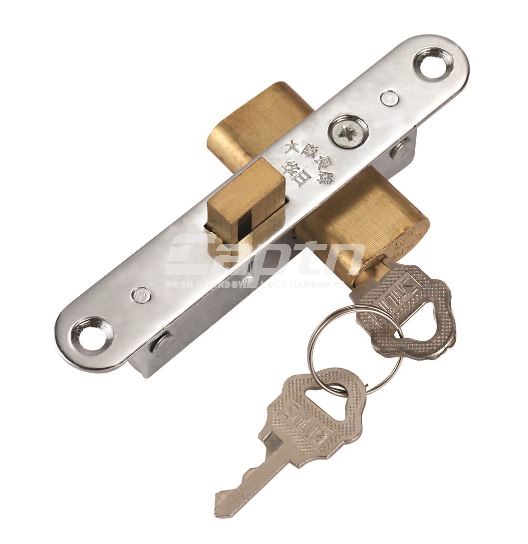 Industria de la cerradura del sur de China Huari marca aleación de aluminio HR-554 de bloqueo de la puerta de aleación de aluminio cerradura de mortaja cerradura de vidrio cerradura de tierra