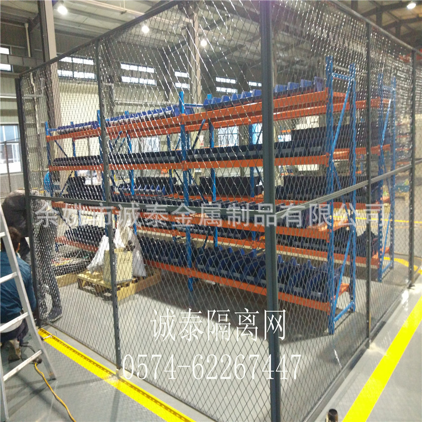 煸丝网 车间隔离网 宁波不生锈的隔断网供慈溪 嘉兴 绍兴铁丝网 