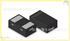 DFN-2L 封装 RLSD92Q051LC 0.9pF 40W 5V  TVS/ESD 阵列 静电保护