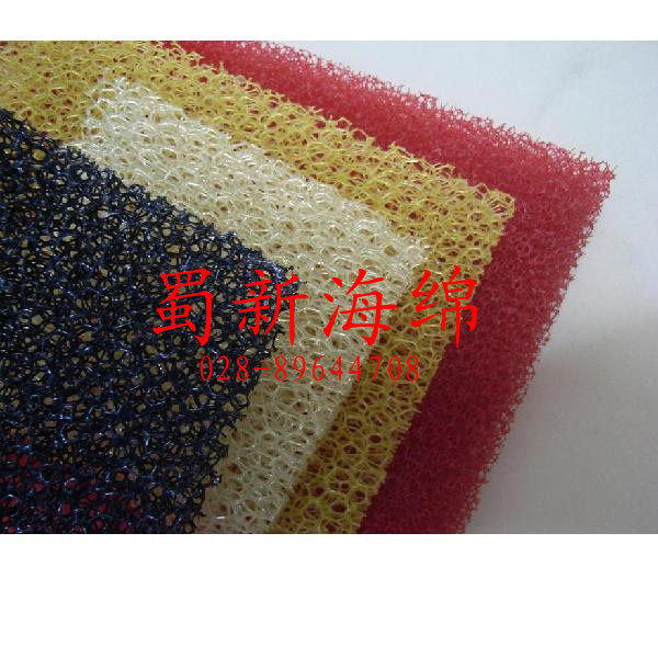 过滤海绵、防尘海绵、彩色防尘过滤海绵、过滤泡棉