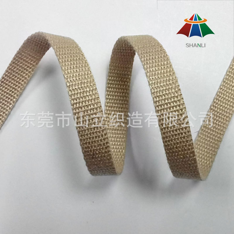 5MM全棉平纹坑带纯棉织带箱包辅料织带