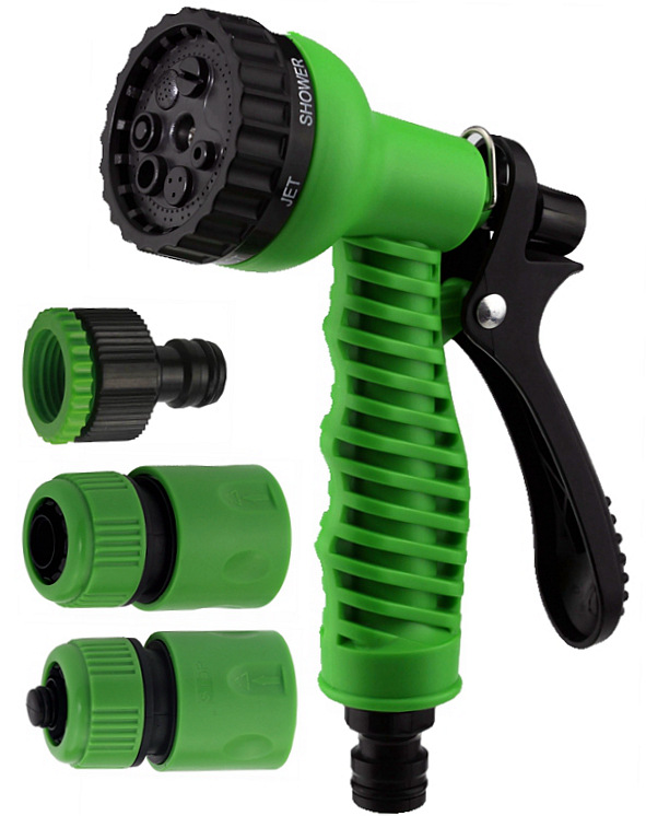 厂家产销7功能喷枪/高压洗车浇花多功能喷枪/多功能清洗喷枪