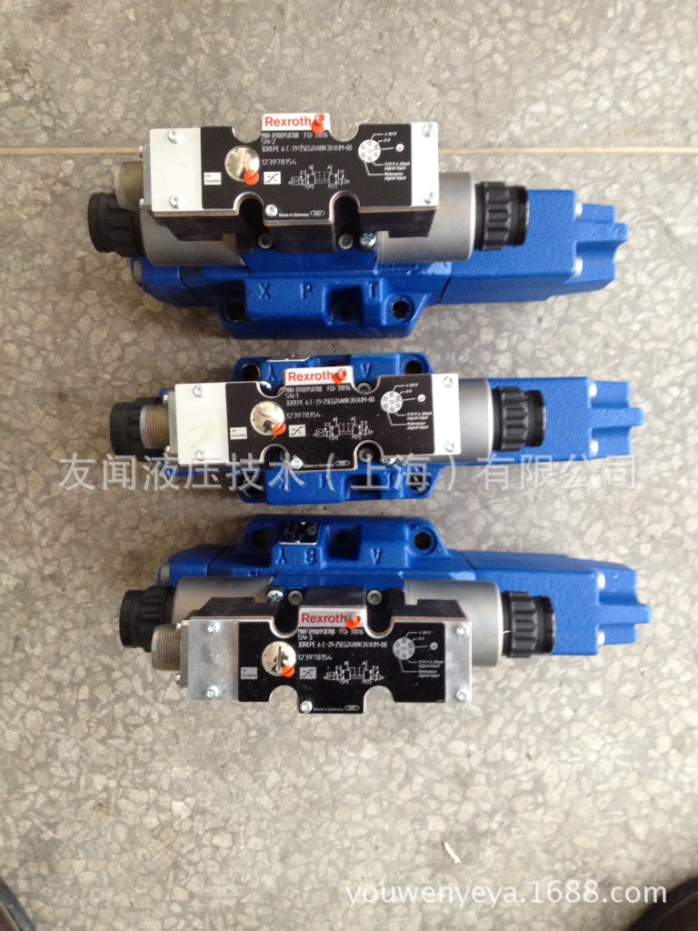 REXROTH力士乐比例阀4WRZE16W6-150-7X/6EG24N9EK31/F1D3V