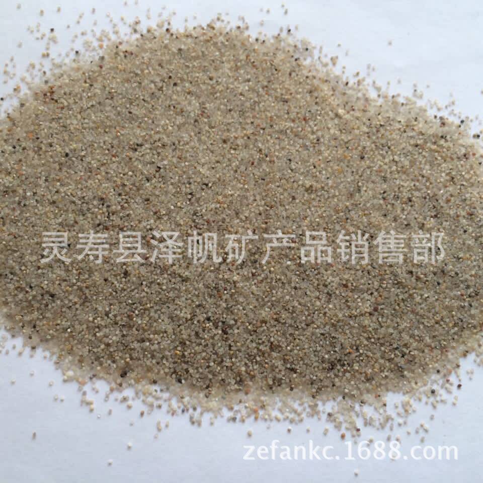 泽帆供应 圆粒沙 彩沙 汉白玉沙  染色彩砂